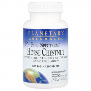 Planetary Herbals, Конский каштан Full Spectrum ™, 120 таблеток в Москве - eco-herb.ru | изображение Planetary Herbals, Конский каштан Full Spectrum ™, 120 таблеток в Москве - eco-herb.ru | фото
