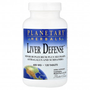 Planetary Herbals, Liver Defense™, Liver Defense™, 120 таблеток в Москве - eco-herb.ru | фото