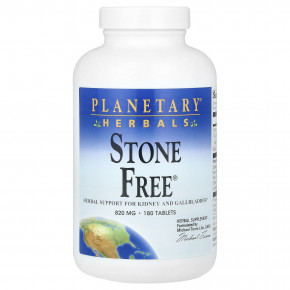 Planetary Herbals, Stone Free®, 180 таблеток - описание | фото