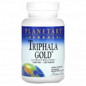 Planetary Herbals, Triphala Gold®, 120 таблеток в Москве - eco-herb.ru | фото