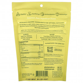 Plant People, WonderBee®, жевательные таблетки с медом из суперпродуктов, лимон, MGO 400+, 30 жевательных таблеток в Москве - eco-herb.ru | изображение Plant People, WonderBee®, жевательные таблетки с медом из суперпродуктов, лимон, MGO 400+, 30 жевательных таблеток в Москве - eco-herb.ru | фото