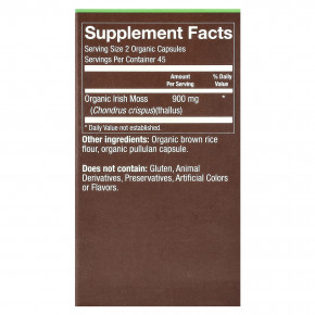 Plnt, Органический морской мох, 90 органических капсул в Москве - eco-herb.ru | фото