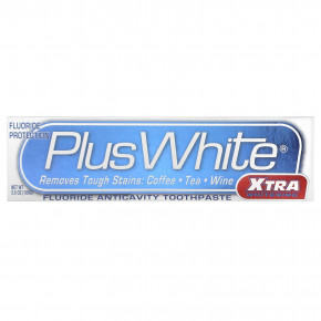 Plus White, Xtra Whitening, зубная паста против кариеса с фтором, мята, 100 г (3,5 унции) (Товар снят с продажи) в Москве - eco-herb.ru | изображение Plus White, Xtra Whitening, зубная паста против кариеса с фтором, мята, 100 г (3,5 унции) (Товар снят с продажи) в Москве - eco-herb.ru | фото
