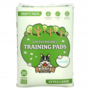 Pogi's Pet Supplies, Earth Friendly Training Pads, очень большие, 20 прокладок - описание