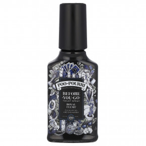 Poo-Pourri, Before-You-Go, спрей-освежитель для туалета, с ароматом Royal Flush, 118 мл (4 жидк. унции) - описание | фото