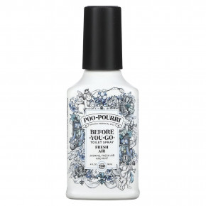 Poo-Pourri, Спрей для туалета Before-You-Go, свежий воздух, 118 мл (4 жидк. унц.) - описание