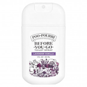 Poo-Pourri, Туалетный спрей Before-You-Go®, лаванда и ваниль, 30 мл (1 жидк. Унция) в Москве - eco-herb.ru | фото