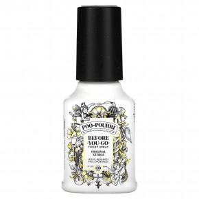 Poo-Pourri, Туалетный спрей Before-You-Go, оригинальный цитрус, 59 мл (2 жидк. унц.) - описание