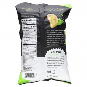 Popchips, Картофельный чипсы, сметана и лук, 5 унций (142 г) в Москве - eco-herb.ru | фото