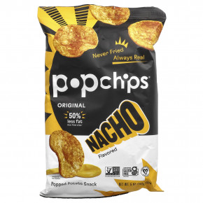 Popchips, оригинальные начос, 142 г (5 унций) - описание