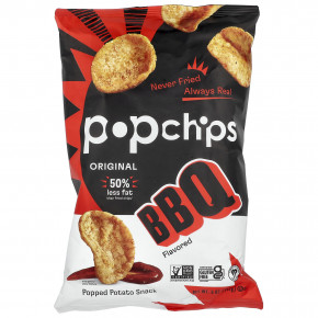 Popchips, снек с воздушным картофелем, барбекю, 142 г (5 унций) в Москве - eco-herb.ru | изображение Popchips, снек с воздушным картофелем, барбекю, 142 г (5 унций) в Москве - eco-herb.ru | фото
