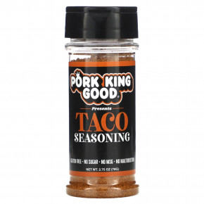 Pork King Good, Приправа для тако, 78 г (2,75 унции) - описание