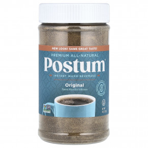 Postum, Теплый напиток быстрого приготовления, оригинальный, без кофеина, 227 г (8 унций) - описание