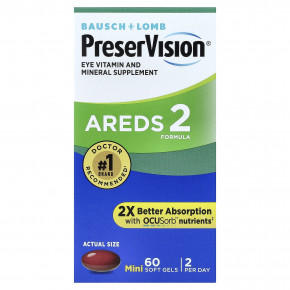 PreserVision, AREDS 2 Formula, 60 мини-капсул в Москве - eco-herb.ru | изображение PreserVision, AREDS 2 Formula, 60 мини-капсул в Москве - eco-herb.ru | фото