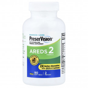 PreserVision, AREDS 2 Formula, 90 мини-капсул в Москве - eco-herb.ru | изображение PreserVision, AREDS 2 Formula, 90 мини-капсул в Москве - eco-herb.ru | фото