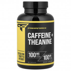 Primaforce, Caffeine + Theanine, 180 Capsules - описание | фото
