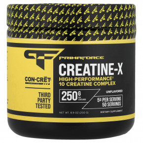 Primaforce, Creatine-X, без вкусовых добавок, 250 г (8,9 унции) в Москве - eco-herb.ru | фото