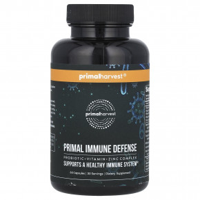 Primal Harvest, Primal Immune Defense, добавка для защиты иммунитета, 60 капсул в Москве - eco-herb.ru | фото