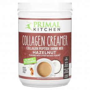 Primal Kitchen, Collagen Creamer, фундук, 293 г (10,34 унции) - описание | фото