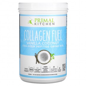 Primal Kitchen, Collagen Fuel, ваниль и кокос, 370 г (13,05 унции) - описание
