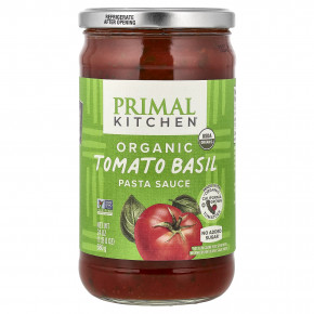 Primal Kitchen, соус для пасты, органические томаты и базилик, 680 г (24 унции) - описание | фото