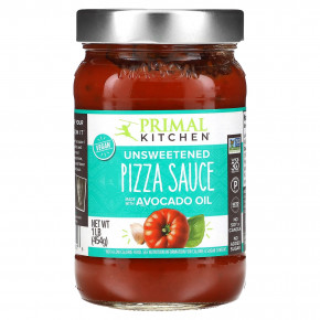 Primal Kitchen, Pizza Sauce, Unsweetened, 1 lb (454 g) - описание