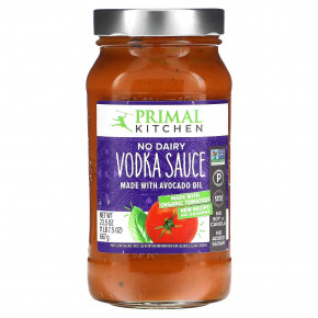 Primal Kitchen, No Dairy Vodka Sauce Made With Avocado Oil, 23.5 oz (667 g) - описание