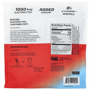 Prime Hydration, Rapid ReHydration, смесь для приготовления электролитического напитка, со вкусом вишни, 16 стик-пакетов по 5,9 г (0,2 унции) в Москве - eco-herb.ru | фото