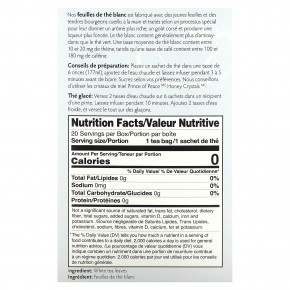 Prince of Peace, белый чай премиального качества, 20 чайных пакетиков, 36 г (1,27 унции) (Товар снят с продажи) в Москве - eco-herb.ru | изображение Prince of Peace, белый чай премиального качества, 20 чайных пакетиков, 36 г (1,27 унции) (Товар снят с продажи) в Москве - eco-herb.ru | фото