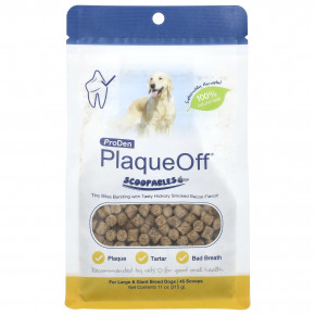 ProDen PlaqueOff® Scoopables, For Large & Giant Breed Dogs, Hickory Smoked Bacon , 45 Scoops, 11 oz (315 g) в Москве - eco-herb.ru | фото