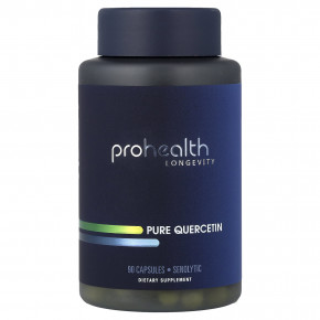 ProHealth Longevity, чистый кверцетин, 500 мг, 90 капсул - описание | фото