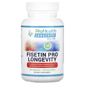 ProHealth Longevity, Fisetin Pro Longevity Plus, 60 капсул в Москве - eco-herb.ru | фото