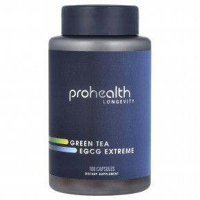 ProHealth Longevity, Green Tea, EGCG Extreme, 100 капсул - описание | фото