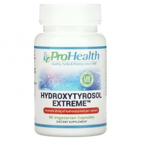 ProHealth Longevity, Hydroxytyrosol Extreme, 25 мг, 90 вегетарианских капсул в Москве - eco-herb.ru | фото