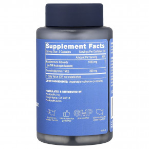 ProHealth Longevity, никотинамид рибозид Pro 1000, 90 капсул в Москве - eco-herb.ru | фото