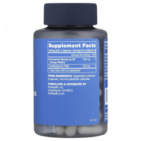 ProHealth Longevity, никотинамид рибозид Pro 500, 60 капсул в Москве - eco-herb.ru | фото