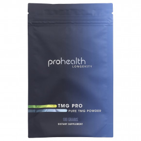 ProHealth Longevity, TMG Pro, чистый порошок TMG, 100 г - описание | фото