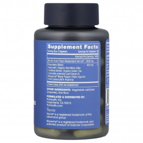 ProHealth Longevity, транс-ресвератрол плюс, 60 капсул в Москве - eco-herb.ru | фото