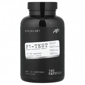 Project 1 Nutrition, P1-Test, 120 капсул в Москве - eco-herb.ru | изображение Project 1 Nutrition, P1-Test, 120 капсул в Москве - eco-herb.ru | фото