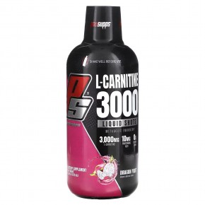 ProSupps, L-карнитин 3000, Liquid Shot, питайя, 473 мл (16 жидк. унций) в Москве - eco-herb.ru | фото