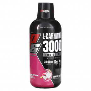 ProSupps, L-карнитин 3000, Liquid Shot, питайя, 473 мл (16 жидк. унций) - описание | фото