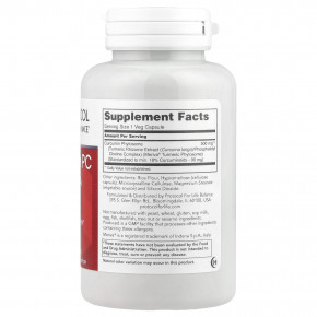 Protocol for Life Balance, Curcumin PC With Meriva®, 60 растительных капсул (500 мг в 1 капсуле) в Москве - eco-herb.ru | фото