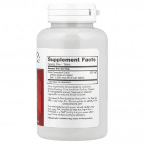 Protocol for Life Balance, Garlic 5000, чеснок, 5000 мкг, 90 таблеток в Москве - eco-herb.ru | изображение Protocol for Life Balance, Garlic 5000, чеснок, 5000 мкг, 90 таблеток в Москве - eco-herb.ru | фото