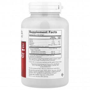 Protocol for Life Balance, Ultra Omega 3-D™, 90 рыбных капсул в Москве - eco-herb.ru | фото