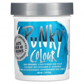 Punky Colour, Полуперманентная кондиционирующая краска для волос, бирюзовый, 3,5 жидких унции (100 мл) в Москве - eco-herb.ru | фото