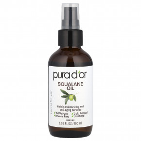 Pura D'or, Сквалановое масло, 100 мл (3,38 жидк. Унции) в Москве - eco-herb.ru | фото