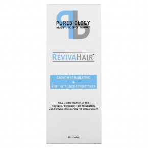 Pure Biology, RevivaHair, кондиционер для стимуляции роста волос и против выпадения волос, 240 мл (8 унций) в Москве - eco-herb.ru | фото