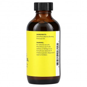 Pure Body Naturals, Масло примулы вечерней, 120 мл (4 жидк. унц.) в Москве - eco-herb.ru | фото