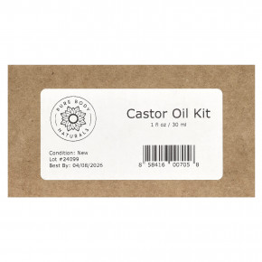 Pure Body Naturals, Набор органического касторового масла холодного отжима, 30 мл (1 жидк. унц.) в Москве - eco-herb.ru | изображение Pure Body Naturals, Набор органического касторового масла холодного отжима, 30 мл (1 жидк. унц.) в Москве - eco-herb.ru | фото