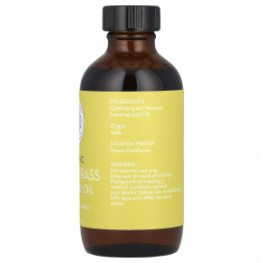 Pure Body Naturals, Органическое эфирное масло, лемонграсс, 118 мл (4 жидк. унц.) в Москве - eco-herb.ru | изображение Pure Body Naturals, Органическое эфирное масло, лемонграсс, 118 мл (4 жидк. унц.) в Москве - eco-herb.ru | фото